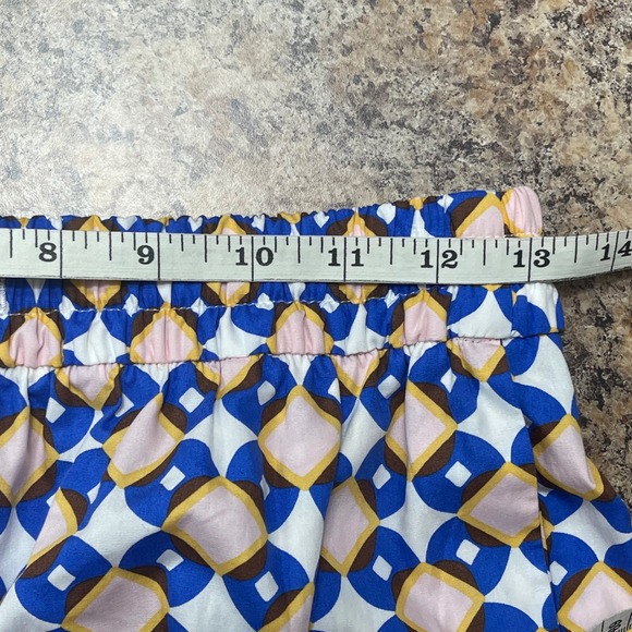 Zara Woman Multicolored Geometric Print Tiered Maxi Skirt Size S - Picture 12 of 15